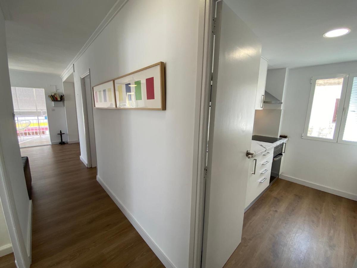 Apartamento Con Vistas Al Mar Oliva Bagian luar foto