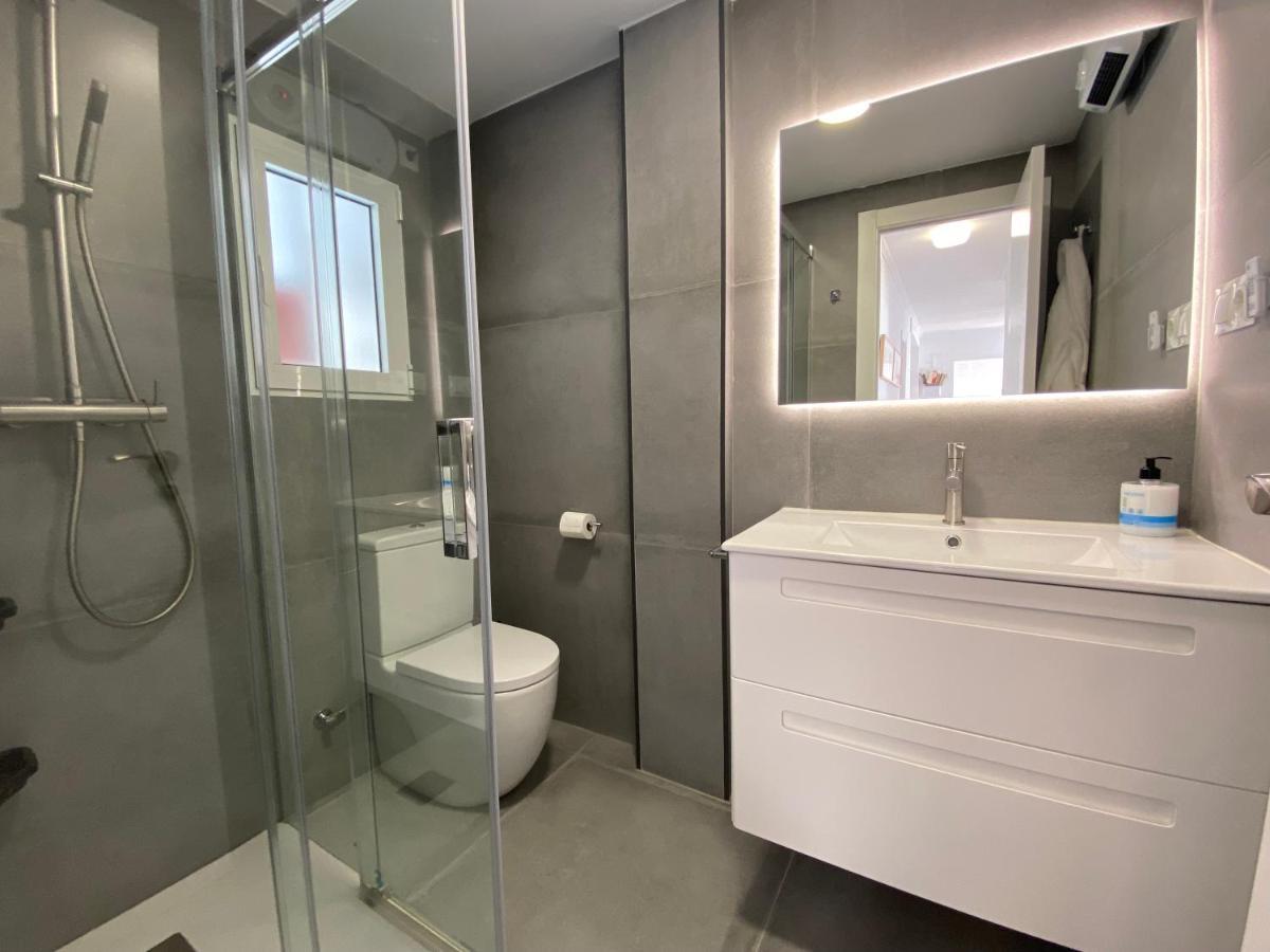 Apartamento Con Vistas Al Mar Oliva Bagian luar foto
