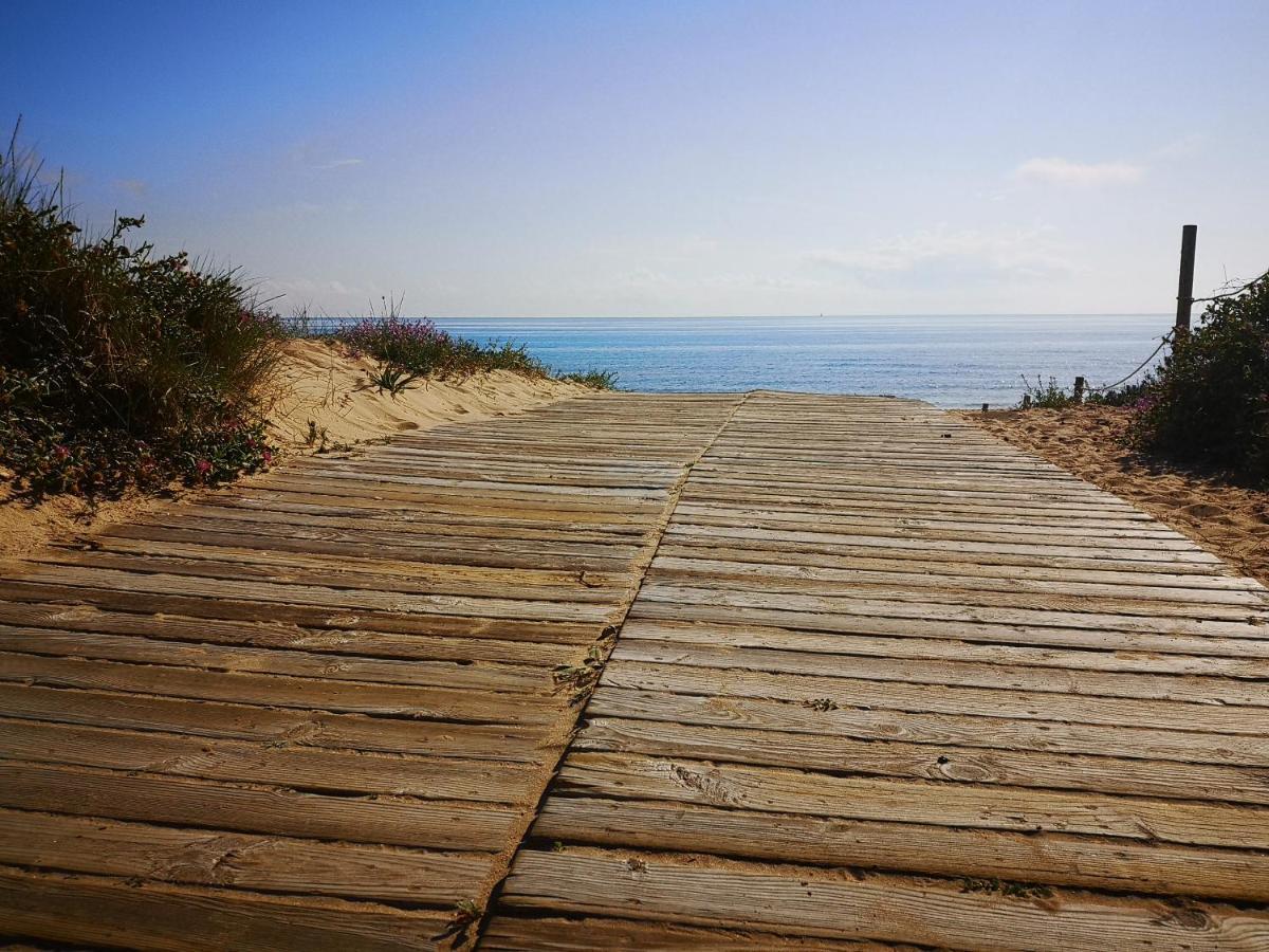 Apartamento Con Vistas Al Mar Oliva Bagian luar foto