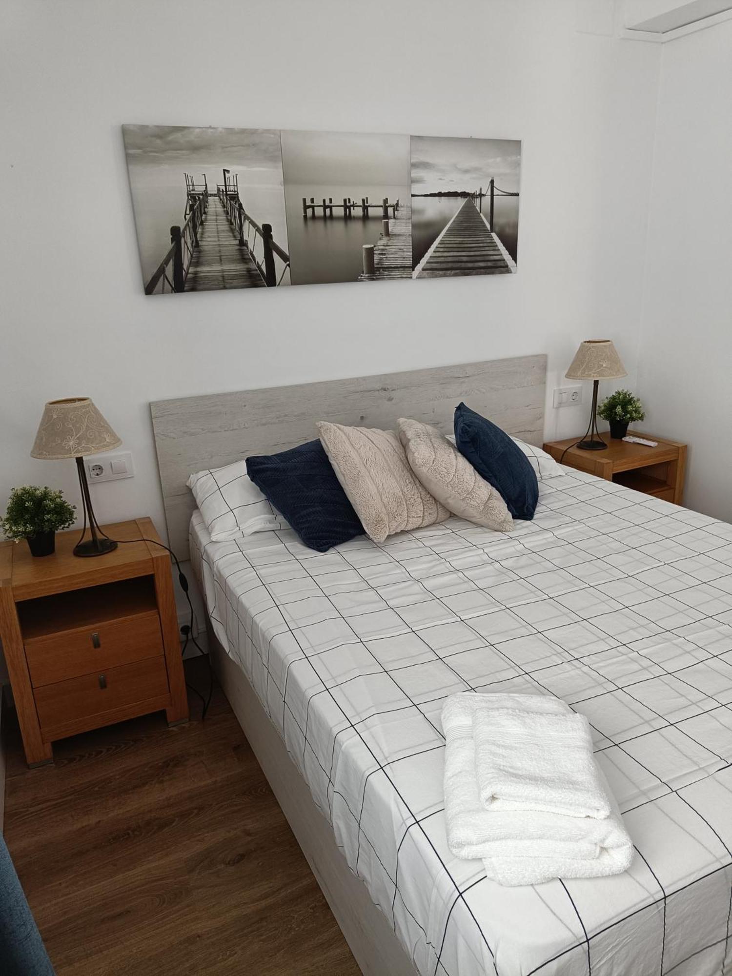 Apartamento Con Vistas Al Mar Oliva Bagian luar foto