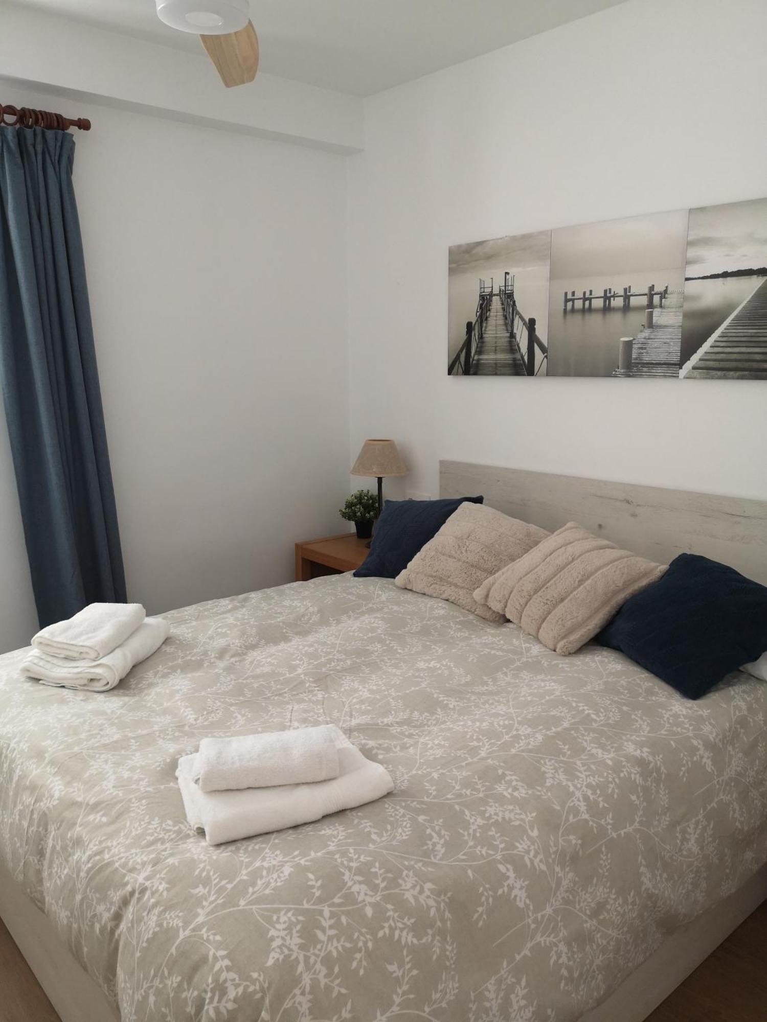 Apartamento Con Vistas Al Mar Oliva Bagian luar foto