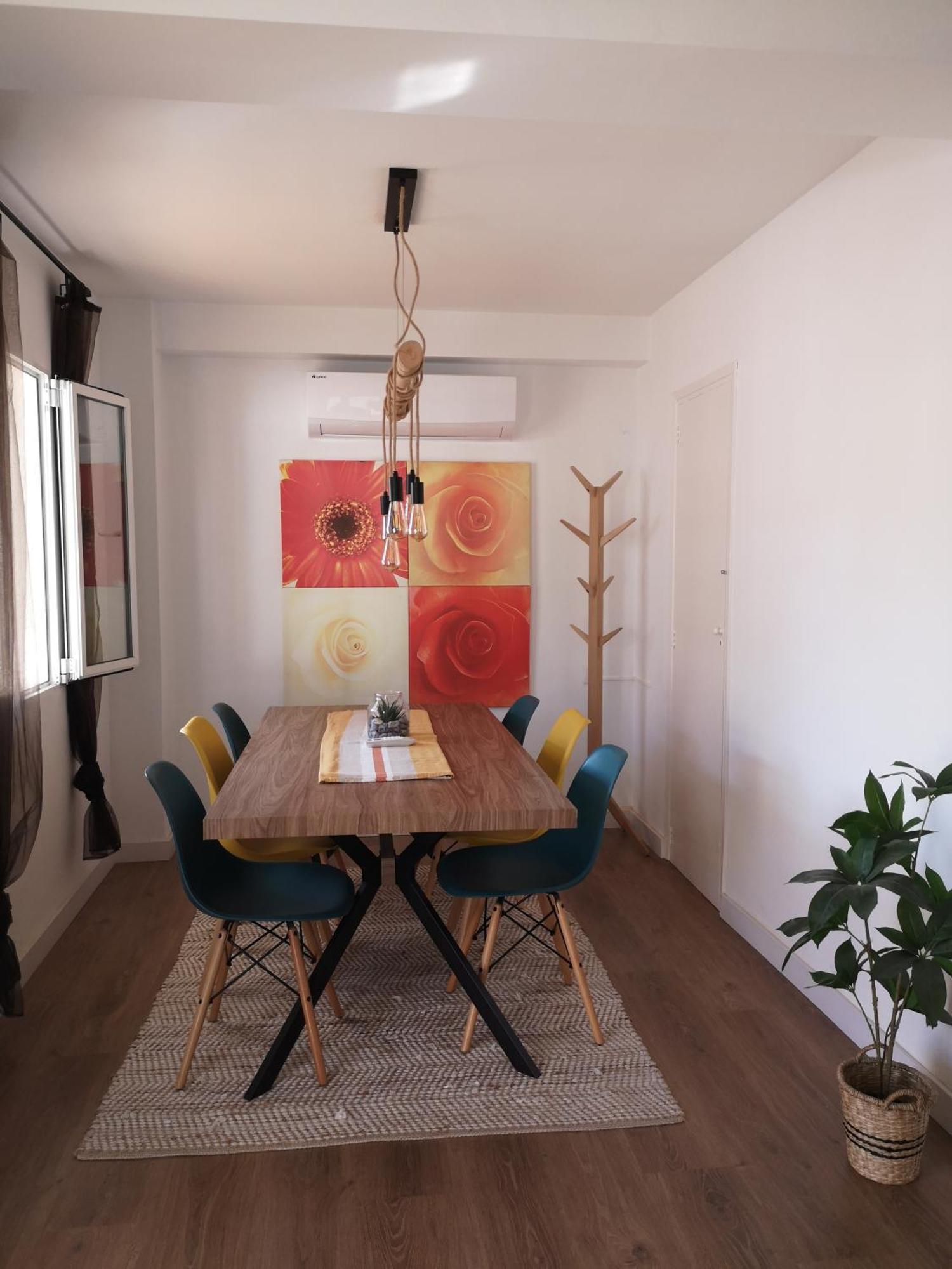 Apartamento Con Vistas Al Mar Oliva Bagian luar foto